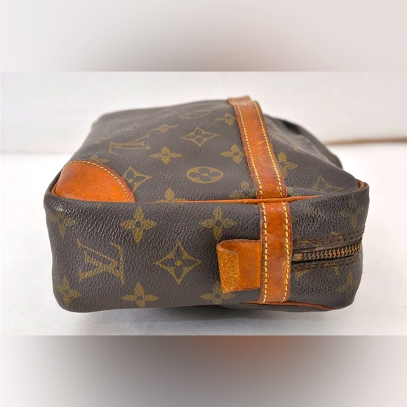 Authentic LOUIS VUITTON VINTAGE Monogram Compiegne 28 Clutch Bag - Picture 4 of 7